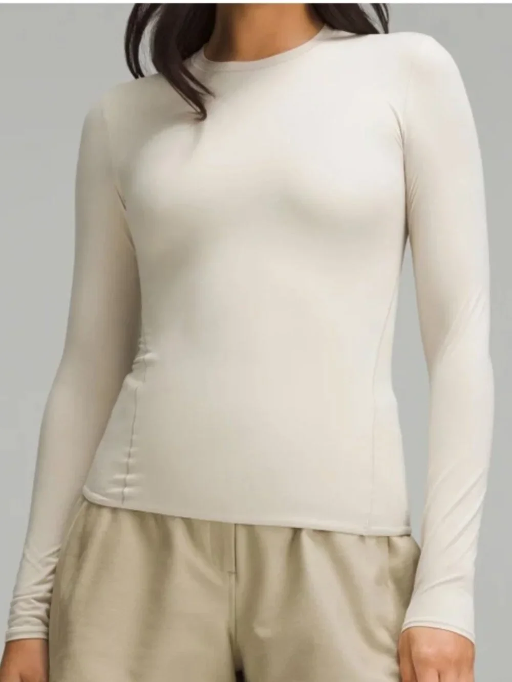 Lululemon Nulu Crewneck Long Sleeve Size M - Picture 1 of 4
